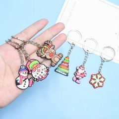 Personalized Anime Keychain - Silicone 3D Christmas Blind Box Gift - Image 1