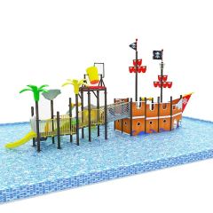 Pirate Ship Water Park Equipment Condition New Age 3-18 Years Color Colourful Warranty 1 Year Suitable for Park Trademark - Image 5