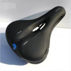 High-Quality Electric Soft Bicycle Saddle Sample Yes Trademark OEM Soft Degree Soft Material Leather Shape Wide Large HS Code - Image 1