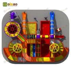 Ultimate Inflatable Obstacle Course with Slide and Ball Pit Condition New Age 3-12 Years Trademark oleao HS Code - Image 2