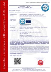 CE certificate from Heshi (Hebei) Integrated Housing Co., Ltd.