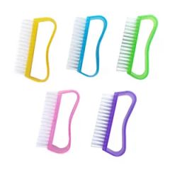 Cleaning Nail Brush Plastic Small Portable Colorful Brush - Image 1