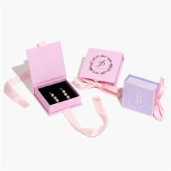 Customizable Paper Jewelry Box Lightweight & Durable Storage Solution for Jewelry Lovers - Image 4