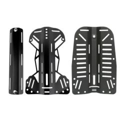 Aluminium Scuba Backplate Diving Double Single Tank Adapter Bcd Plate - Image 4