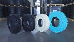High Quality Luggage Trolley Wheel 4 00X8 Solid Tires for Airport Luggage Carts - Yantai Wonray Rubber Tire Co., Ltd.