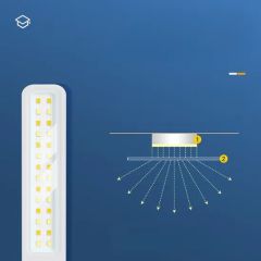 LED Dormitory Lighting Eye Protection Desktop Rechargeable Small Desk Lamps - Image 5