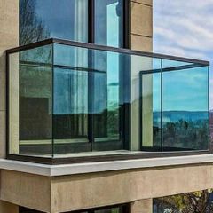 Aluminium Glass Railing Service, Railing System Type: As costomer choice - Image 2