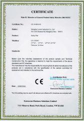 CE certificate from Shanghai Leenol Industrial Co., Ltd.