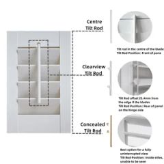 Bay Window Plantation Shutter Accessories Origin China Model NO. WW-02 Style All Styles Warranty 2 Years MOQ 1square - Image 5