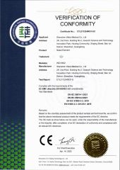 CE certificate certificate from Shenzhen Weizi Health Co., Ltd