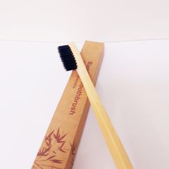 2020 Wholesale Price Bamboo Products 100% Organic Handle No BPA White Black Bristle Natural Eco friendly Bamboo Toothbrush eco-products - Image 5