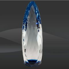 Gem Cut Cylinder Blue Red Crystal Award T NLQM410BU T NLQM414BU T NLQM410RD T NLQM414RD  - Pujiang E-Thing Craft Co., Ltd.
