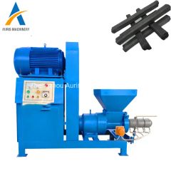Black Powder Coal Rod Dust Briquette Extruding Machine Charcoal Powder Extruder Make Machine - Image 1