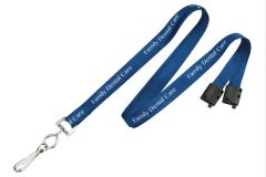 Custom Silk Screen Printed Lanyard Width 16mm Pattern Logo Origin China Name Lanyard HS Code 5806 Style Fashion Color - Image 2