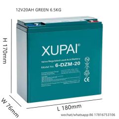 6-Dzf-20 High-Performance 12V20ah VRLA Sealed Lead-Acid Batteries Excellent for Motorcycle - Xupai International Trade Co., Ltd.