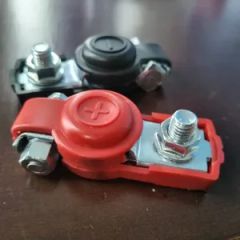 China Manufacturer Car Zinc Plating 12V Battery Terminal Connectors Clamp Iron/Brass Quick Release Battery Terminal - Image 2