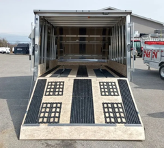 Enclosed Trailers / Mission Trailers 101×12 Aluminum 2-Place Crossover w/Mats & Guides, Rear Canopy - Image 3