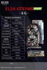 Elsa VGA Card Gtx1660 Super 6g, Video Card, Display Card, Graphics Card - Image 2