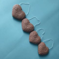 Konjac Facial Sponge Charcoal Konjac Sponge for Body Biodegradable - Image 2