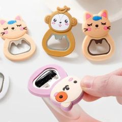 Cartoon PVC Rubber Beer Bottle Opener for Promotional - Image 2