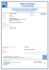 IECEx certificate from Hunan ADTO Building Materials Group Co., Ltd.