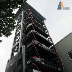 Modern Vertical Rotary Parking System with Nine Floors and Remote Management for Sedan Facilities - Image 3