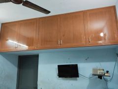 Pvc Modular Kitchen Cupboards Width 600 mm Height 1200 mm Finish Laminate No. Of Doors 4 Door Door Style Swing Door Lifespan - Image 7