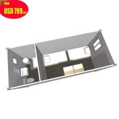 Prefabricated Portable Container House Manufacturers Modular Hotel Office - Image 6