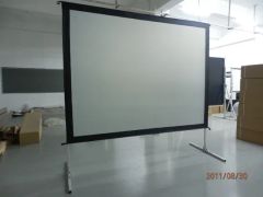 120" Fast-Fold Front/Rear Projection Screen/Fast Fold Screen/Large Outdoor Projection Screens - Image 2