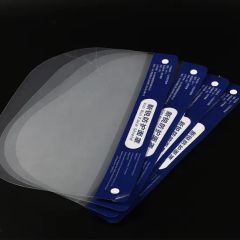 China Factory High Quality Face Shield Protective Mask Pet Material Pet Shape Dust Mask Model NO. Fc-10 Color Transparent - Image 3