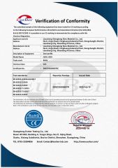 Rohs certificate of Liaocheng Shengteng New Material Co., Ltd. – certificate photo, supplier certificates section