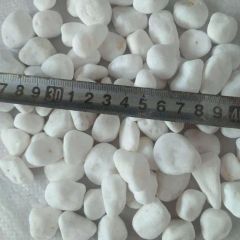 China Cheaper Round Snow White Pebbles - Image 4