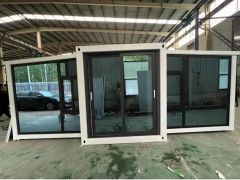 Luxury Expandable Steel Structure Container Villa with Big Glass - Image 2