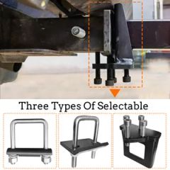 Collapsible Hitch Tray Luggage Rack Basket - Image 3