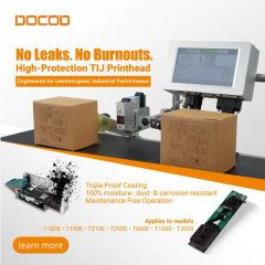 Docod Hotsale T210e 25 4mm Industrial Tij Thermal Online Inkjet Printer Date Coding Machine for Text Batch Barcode Qr Code - Image 2