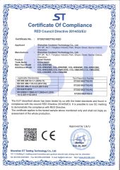 CE certificate from Shenzhen Coolseer Technology Co., Ltd.