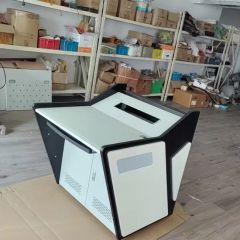 CNC Punching Processing Graphics Integration Steel PLC Control Room Console - Image 1