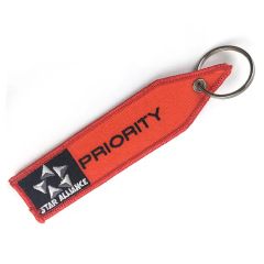 Durable Custom Logo Embroidered Keychain with Metal Key Ring - Zhongshan Lixin Arts and Crafts Co., Ltd.