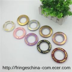 Fashion Prime ABS Plastic Custom Curtain Rings Circles Rod Accessories - Image 1