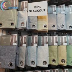 Linen Fabric Curtains MOQ 500PCS Shading 0.8 Sample Free Technics Woven Trademark HZ-ATA Style Embroidered Material - Image 3