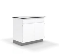 Modern Industrial Double Workbench Steel Lab Table 10Y Warranty MOQ100 Custom - Image 2