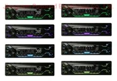 Car Stereo Player Bluetooth 12V Car MP3 Player with USB Origin China Trademark OEM Voltage 12/24V Format WMA MP3 Model NO. - Image 3
