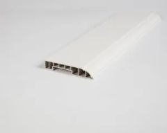 Custom Design Waterproof Plastic PVC Skirting Molding Baseboard Spc Skirting - Image 3