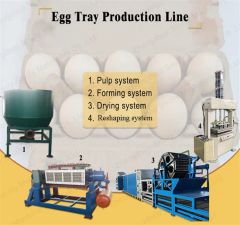 Recycle Waste Paper Box Making Egg Tray Making Machine Cardboard Egg Box Carton Machine Price - Image 2