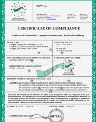 manual chain hoist CE certificate from Shanghai Yiying Crane Machinery Co., Ltd.