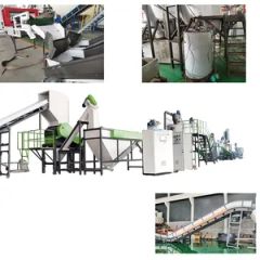 Recycled Lotion Bottle Customized Waste Plastic PP PE Film Washing Drying Machine - Suzhou Deedo Machinery Co., Ltd.