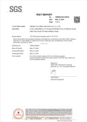SGS certificate from Henan Youcheng Technology Co., Ltd