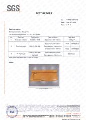 SGS Material Test Report certificate from Qingdao Doowin Rubber And Plastic Co., Ltd.