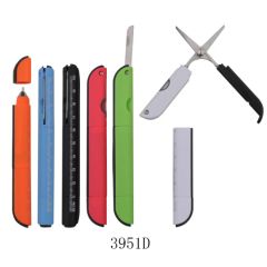 OEM Promotional Multi Function Knife Scissors Tool Ruler Ball Pens - Image 1