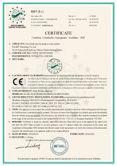 CE certificate from Sager Technology Co., Ltd.